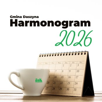 Harmonogram odbioru odpadów na luty 2026 - Gmina Daszyna