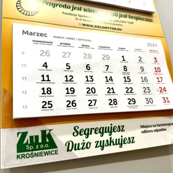 Kalendarz od ZUK-u na rok 2024!